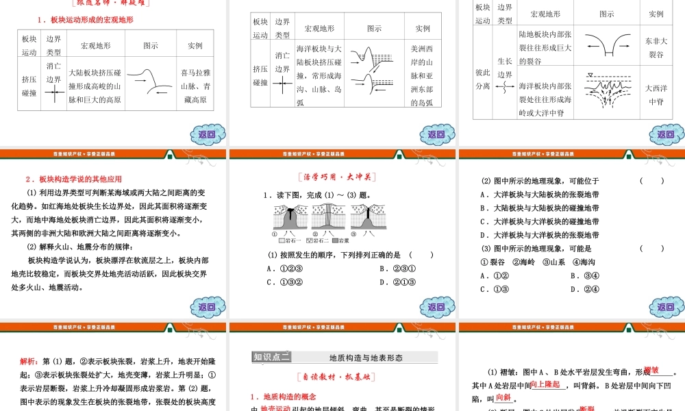 第二章 第二节 第1课时 内力作用与地表形态.ppt