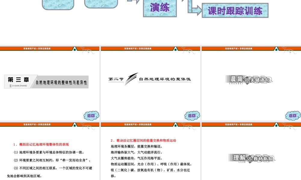 第三章 第二节 自然地理环境的整体性.ppt