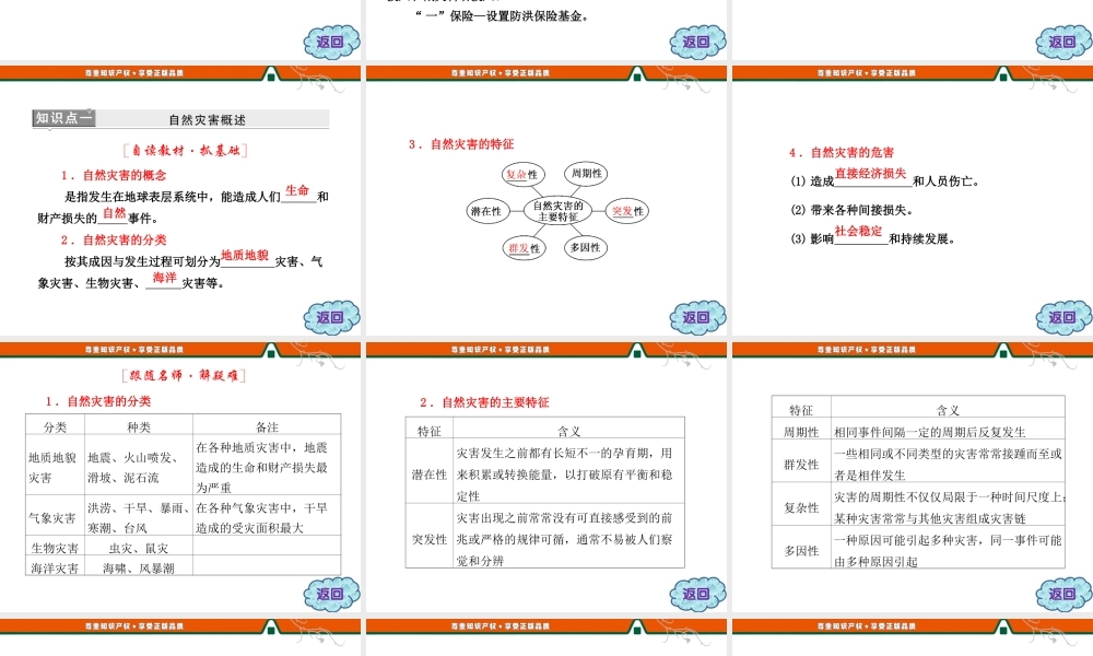 第四章 第四节 自然灾害对人类的危害.ppt