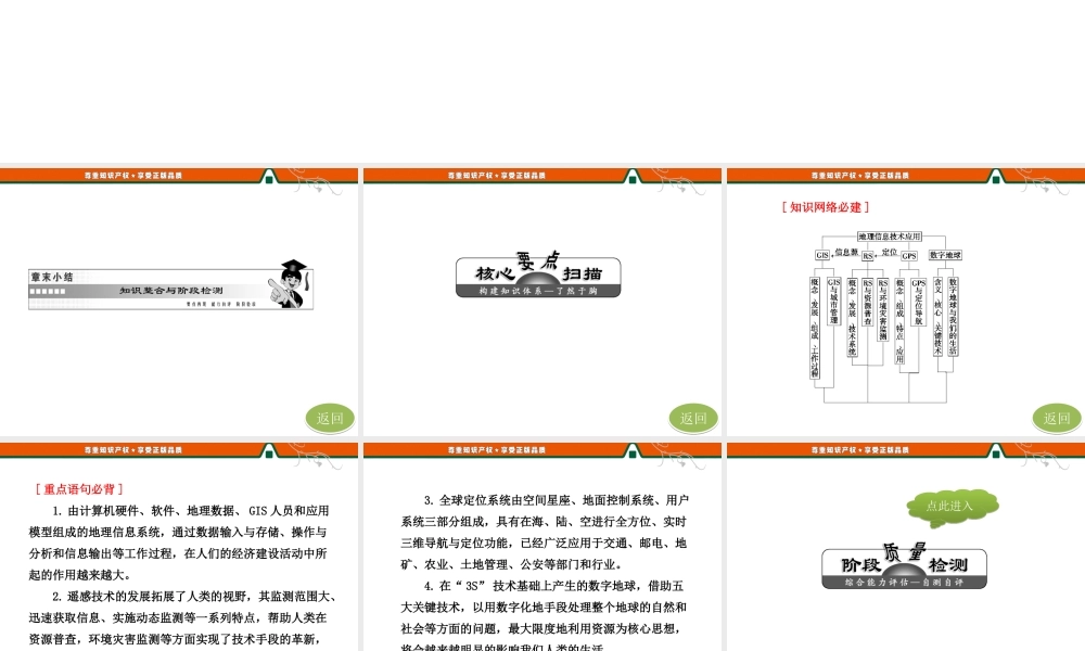 第一部分第三章章末小结 知识整合与阶段检测.ppt