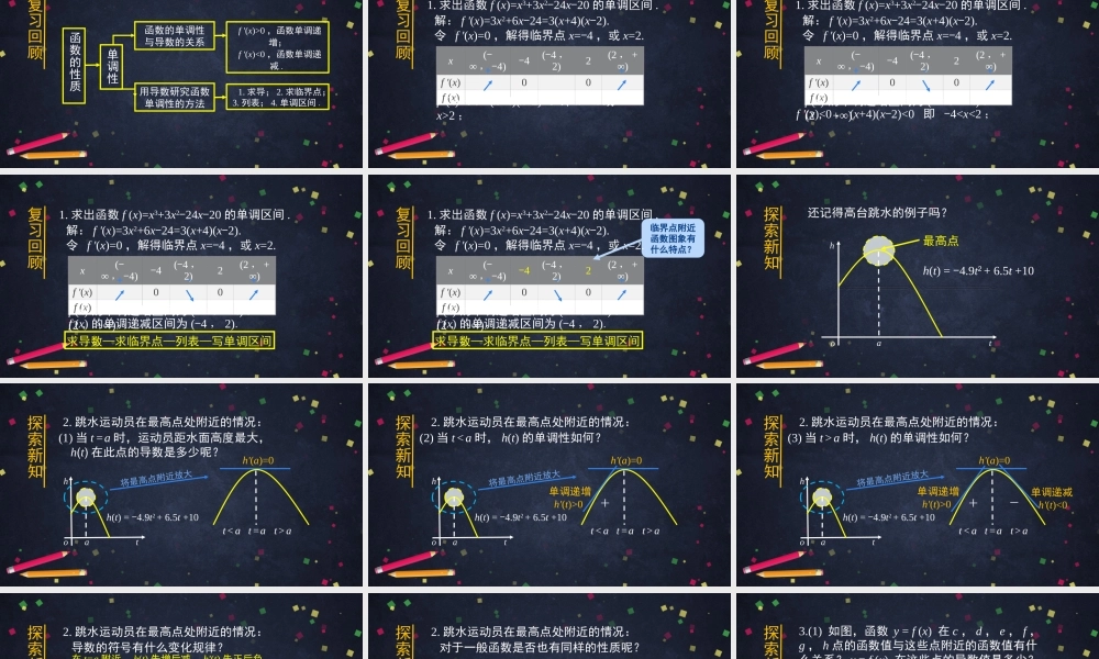 0506高二数学（选修-人教A版）-函数的极值与导数-2PPT.pptx