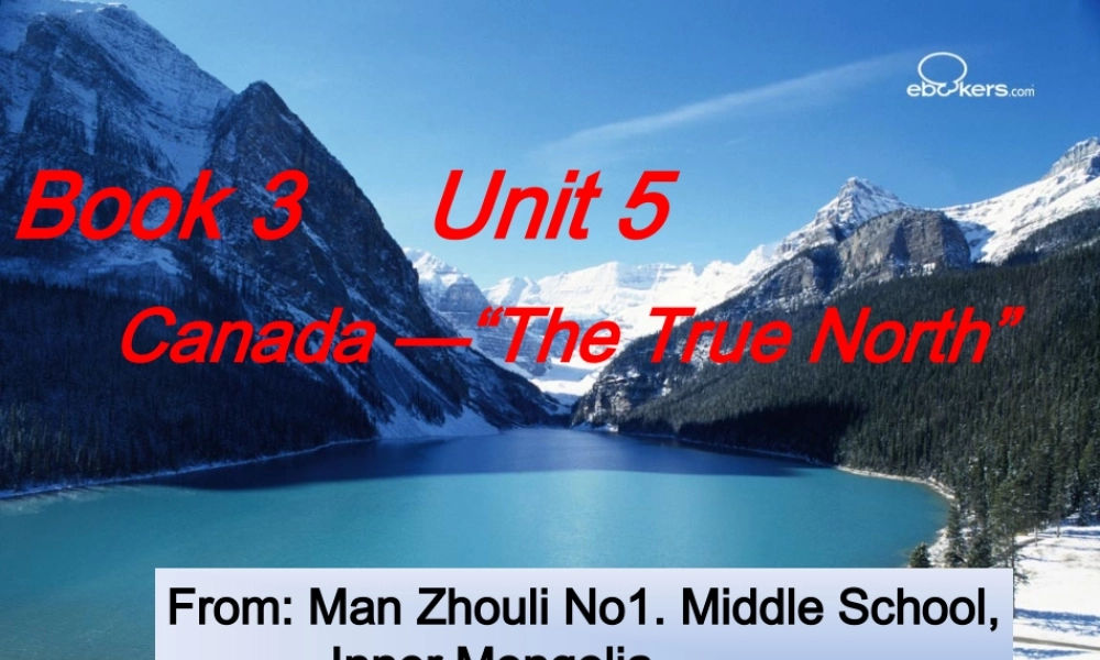 A Trip on The True North.ppt
