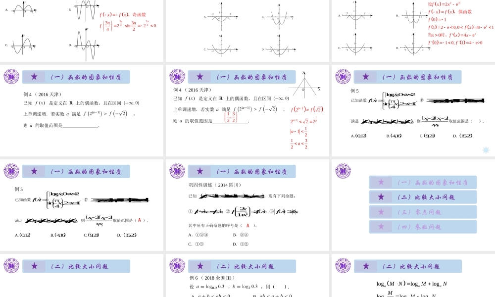 1 函数专题讲座 南开中学 林秋莎.pptx
