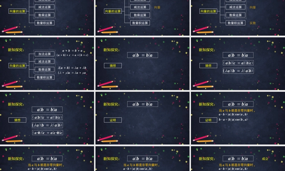 0525高一数学（人教B版）-向量数量积的运算律-2PPT【公众号悦过学习分享】.pptx