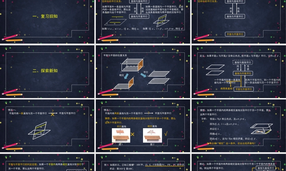 0618高一数学（人教B版）平面与平面平行2-ppt-【公众号悦过学习分享】.pptx