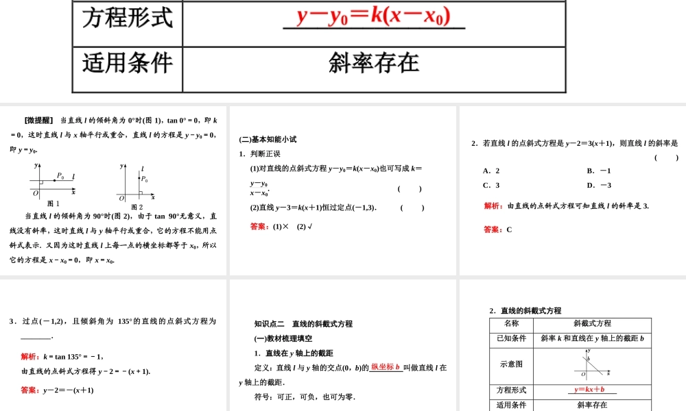 2．22．2.1　直线的点斜式方程.ppt