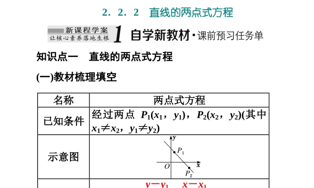 2．22．2.2　直线的两点式方程.ppt