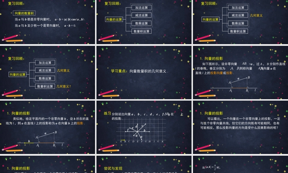 0522高一数学（人教B版）-向量的数量积的概念(第二课时）-2PPT课件【公众号悦过学习分享】.pptx