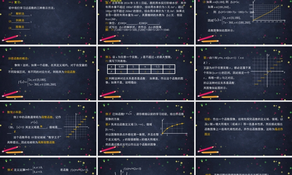 1009高一【数学(人教B版)】函数及其表示方法(2)-课件.pptx