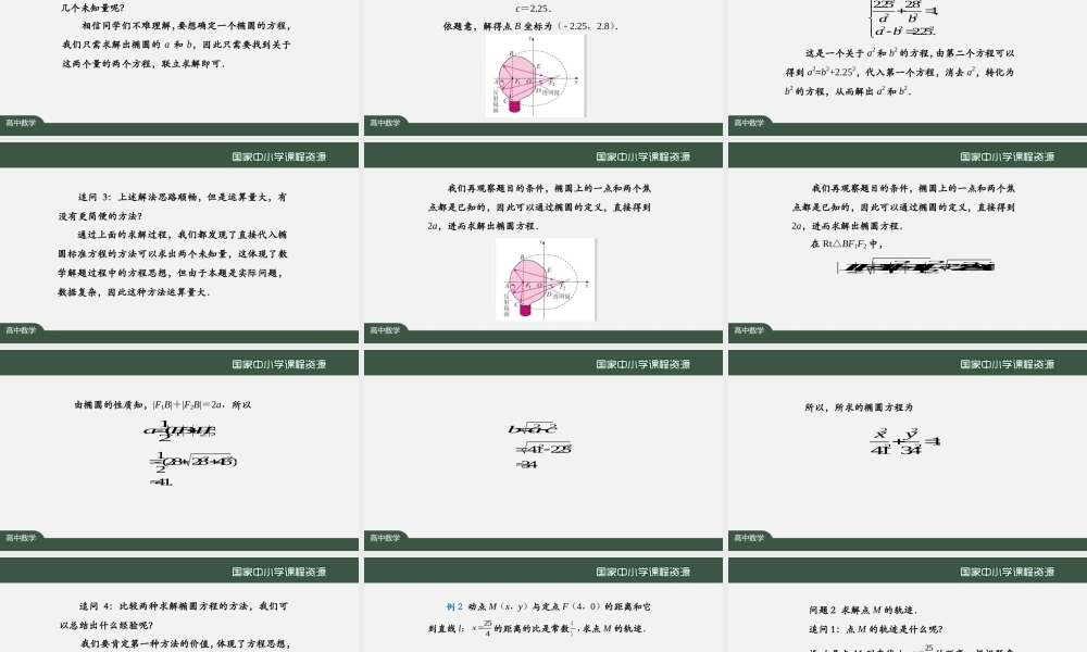 1026高二【数学（人教A版）】椭圆应用（1）-课件.pptx