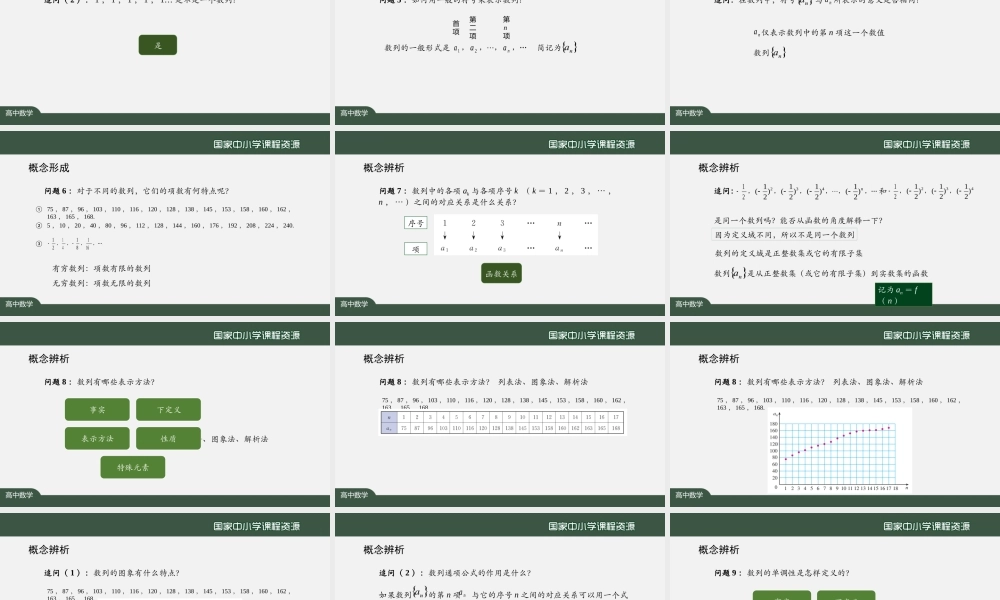 1116高二【数学（人教A版）】数列的概念（1）-课件.pptx