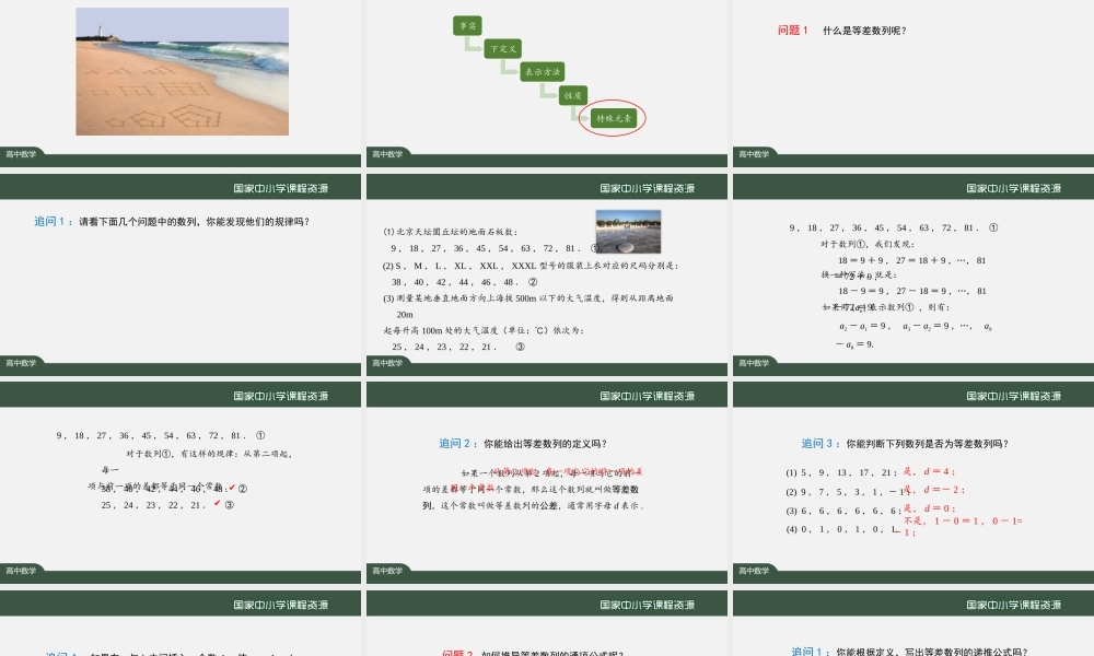 1118高二【数学（人教A版）】等差数列的概念（1）-课件.pptx