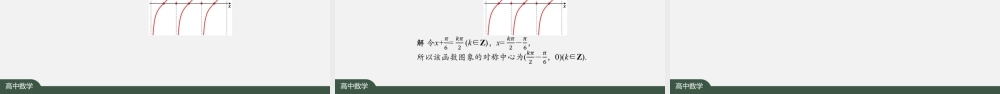 1204高一【数学(人教A版)】三角函数的图象与性质应用(1)-课件.pptx