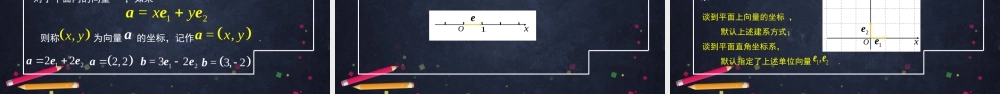 1221高一【数学(人教B版)】平面向量的坐标及其运算(1)-课件.pptx