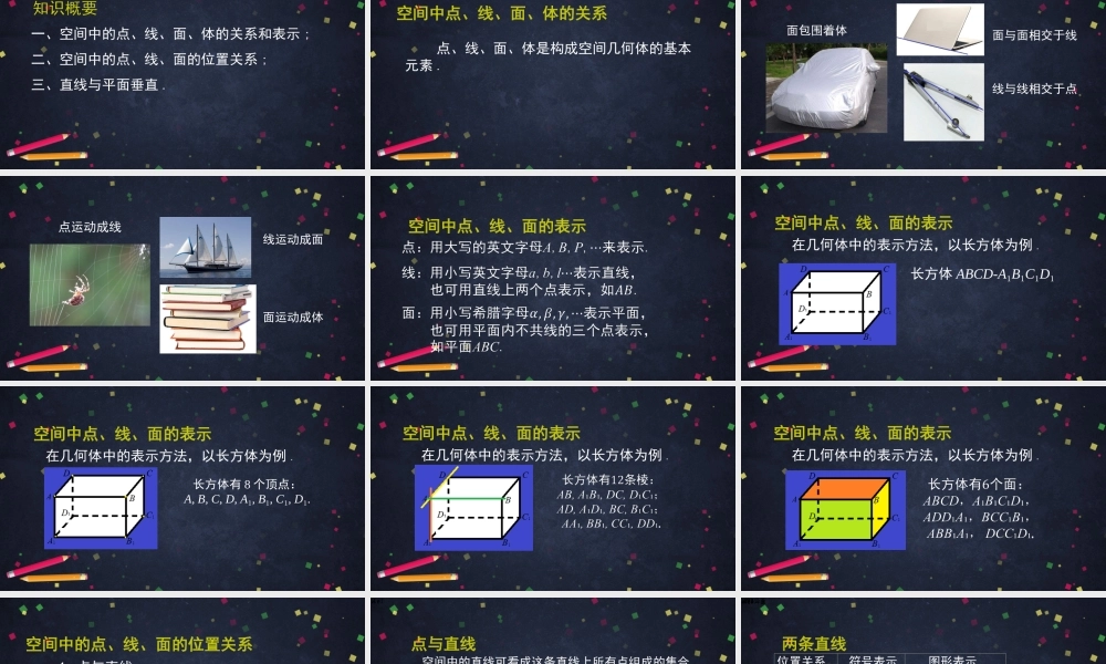 11.1.2空间中点、线、面的位置关系（终）【公众号悦过学习分享】.pptx