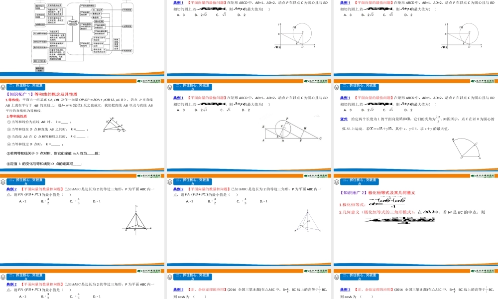 课时3253_6.5平面向量复习课-6.5《平面向量复习课》教学课件(深外 许书华)【公众号dc008免费分享】.pptx