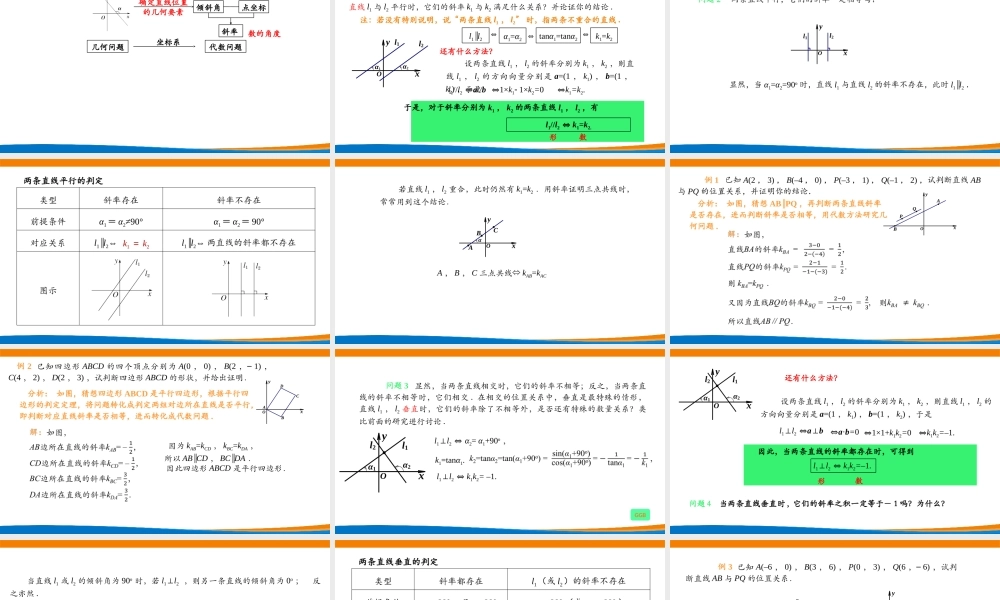 课时3345_2.1.2两直线平行和垂直的判定-2.1.2 两条直线平行和垂直的判定唐雪梅【公众号悦过学习分享】(1).pptx