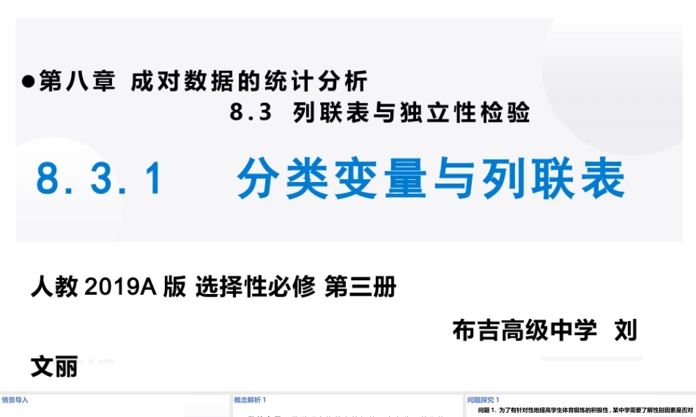 课时21874_8.3.1分类变量与列联表-8.3.1分类变量与列联表【公众号悦过学习分享】(2).pptx