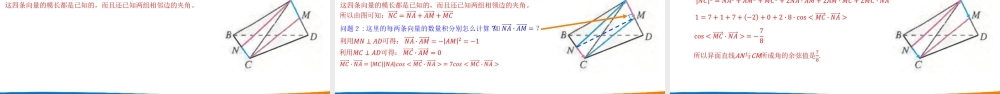 课时3340_1.4.3用空间向量研究距离 夹角问题（第三课时）-1.4.2用空间向量研究距离、夹角问题(第3课时)【公众号悦过学习分享】(1).pptx