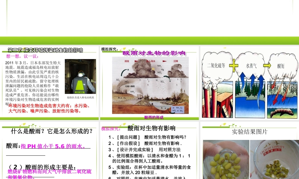 第二节_探究环境污染对生物的影响-.ppt
