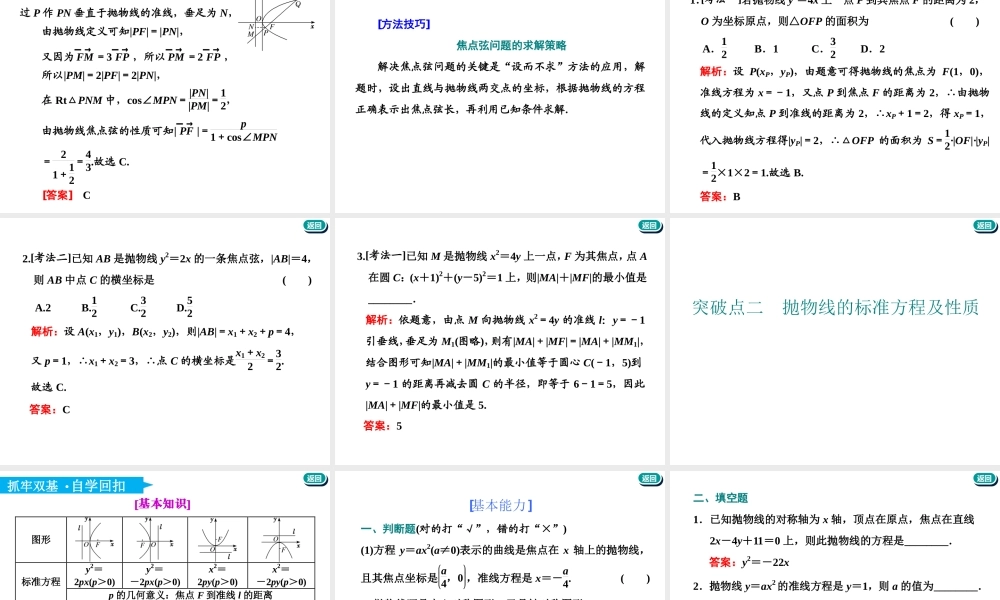 第九章第五节　抛物线.ppt