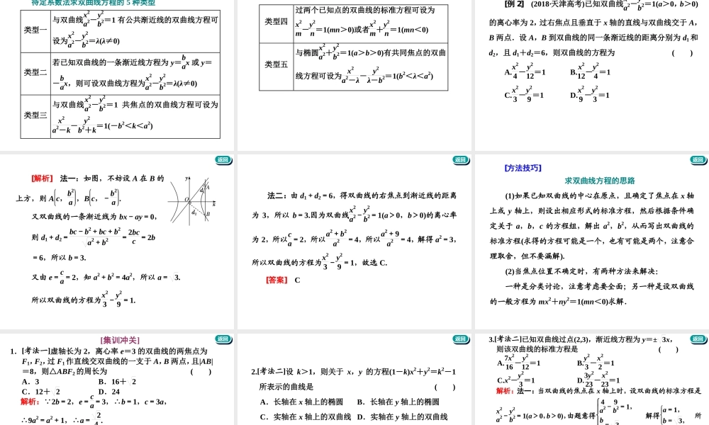 第九章第四节　双曲线.ppt