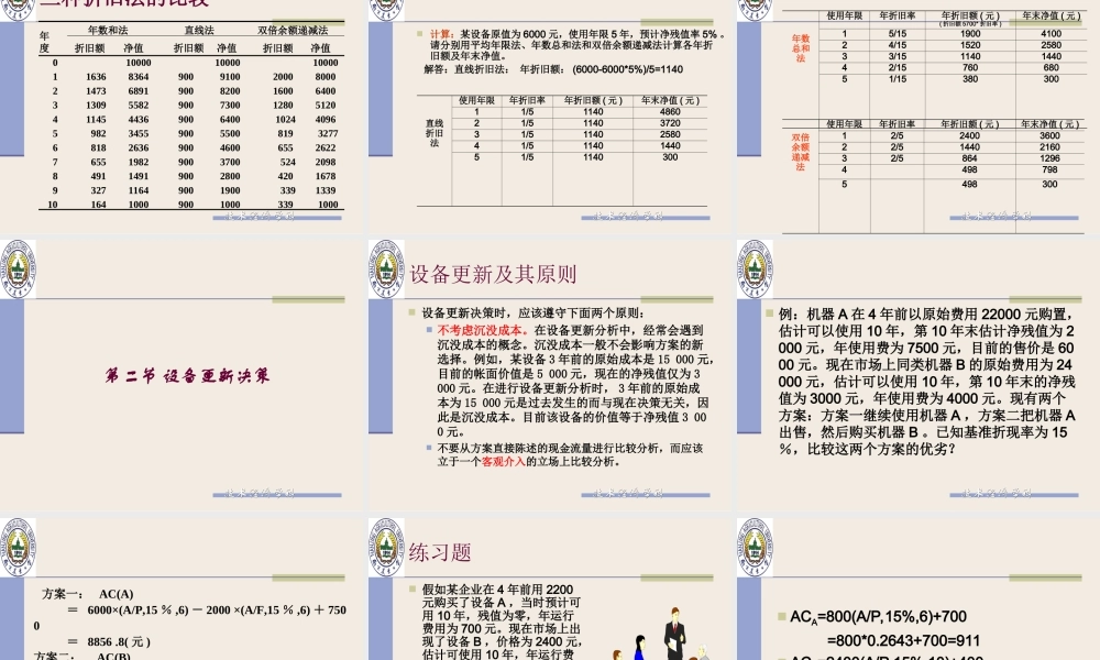 第九章 设备更新与租赁决策12、13.ppt