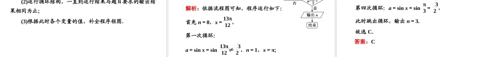 第十二章第三节　算法与程序框图、复数.ppt