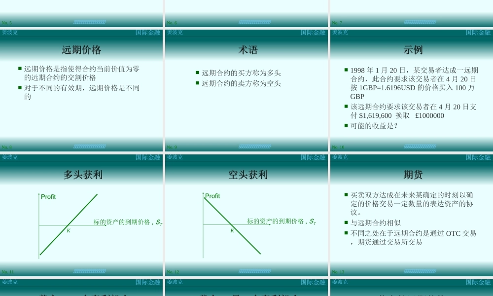 第十三讲：衍生证券(1).ppt