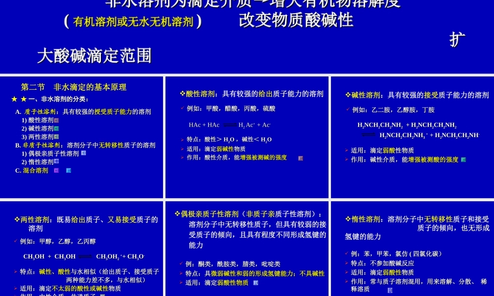 第四章 非水滴定法.ppt