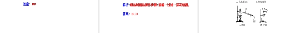 第一章专题一考点3物质的分离、提纯.ppt