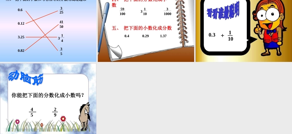 分数和小数的互化.ppt