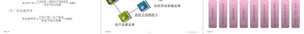 改后 第三章 农业技术经济效果评价.ppt