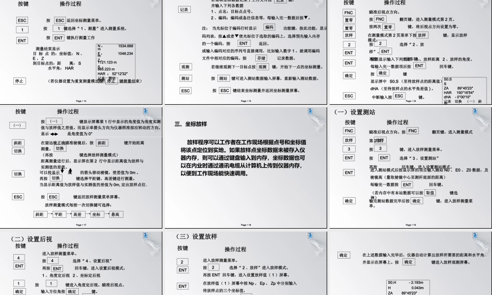 科力达全站仪教程[更多课程到教育盘jiaoyupan.com].ppt