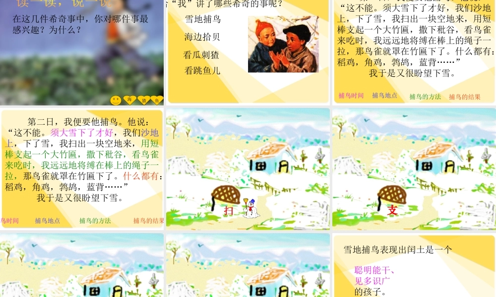 六年级上册语文课件-24 少年闰土_人教部编版(共63张PPT).ppt