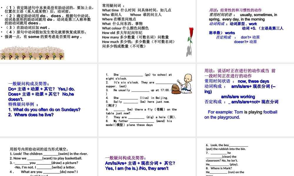 六年级下册英语课件-小升初英语总复习全国通用(共47张PPT)(1).ppt