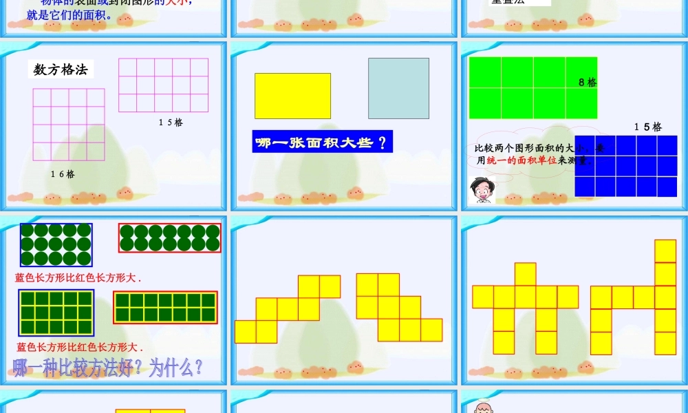 面积和面积单位.ppt