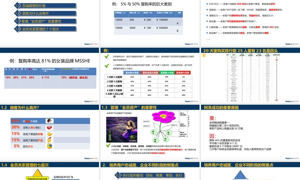 培养忠诚顾客第5版（徐颖）(1).ppt