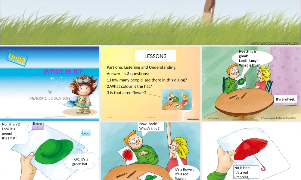 青少版_新概念1A_Unit_2（共27页）.ppt