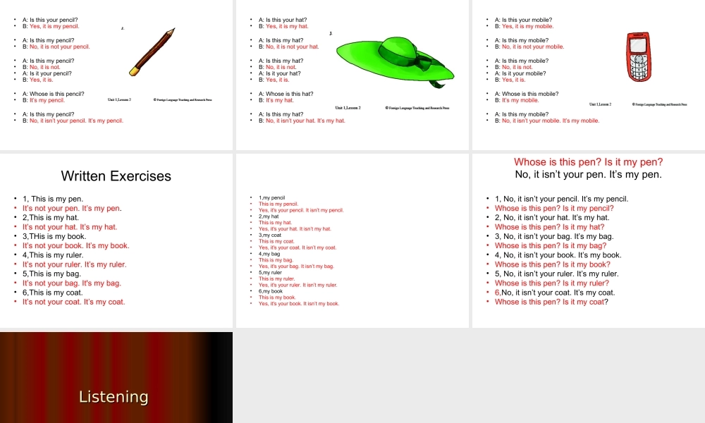 青少版_新概念1A_Unit_1（共20页）.ppt