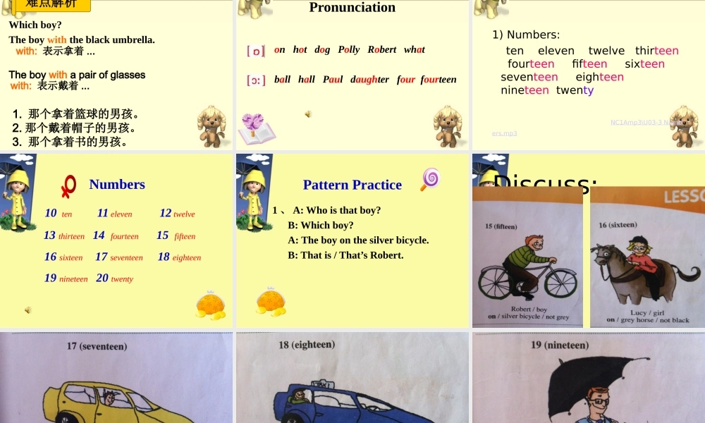 青少版_新概念1A_Unit_3lesson6（共32页）.ppt