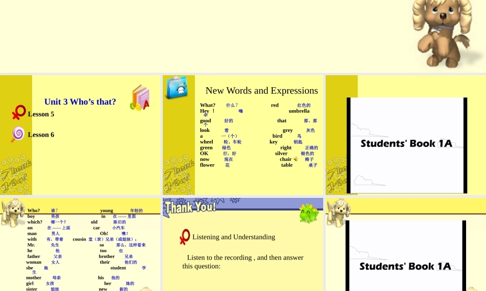 青少版_新概念1A_Unit_3（共20页）.ppt