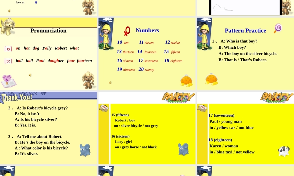 青少版_新概念1A_Unit_3（共20页）.ppt