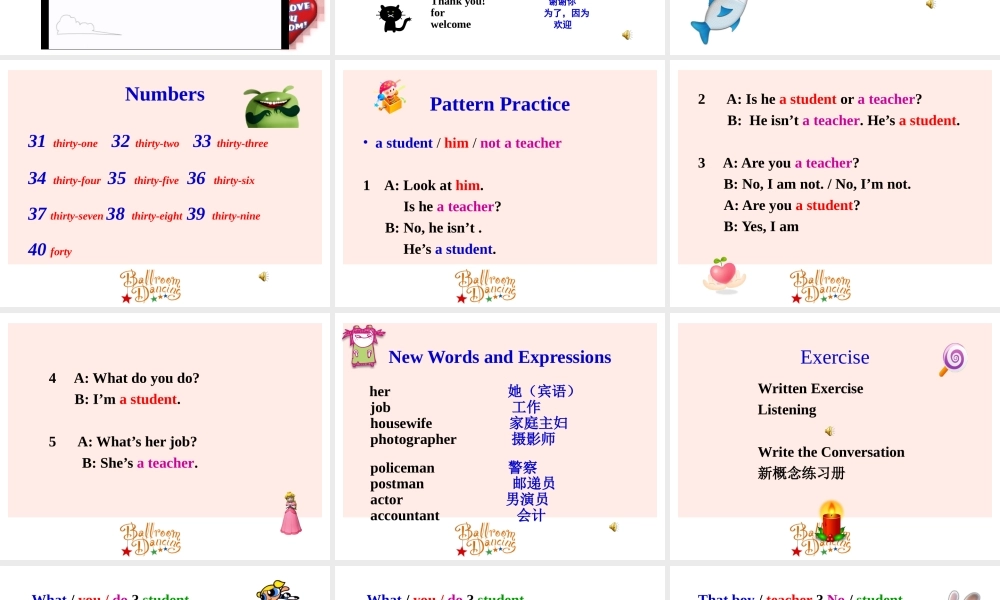 青少版_新概念1A_Unit_5（共18页）-2.ppt