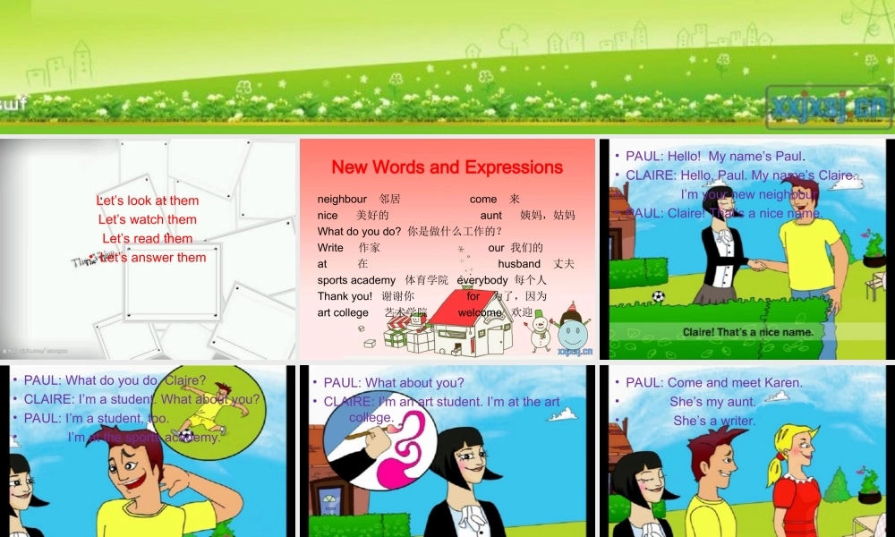 青少版_新概念1A_Unit_5（共18页）.ppt