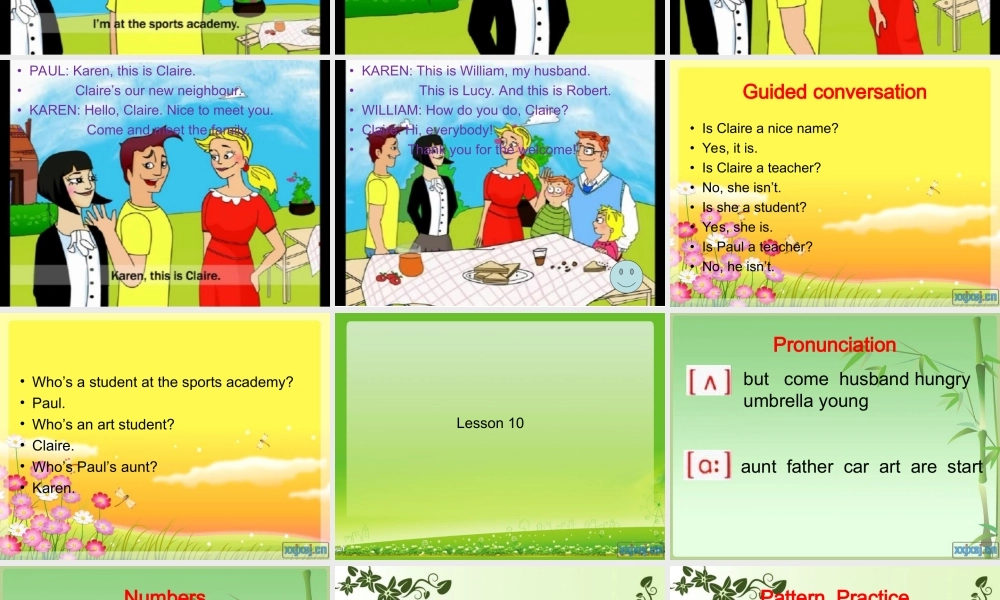 青少版_新概念1A_Unit_5（共18页）.ppt