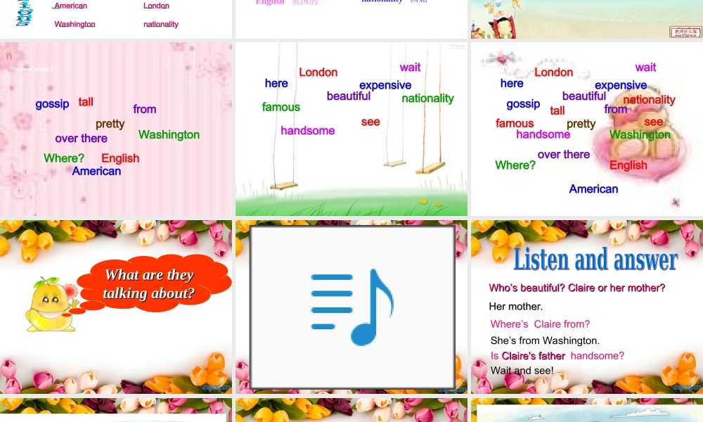 青少版_新概念1A_Unit_6（共61页）.ppt