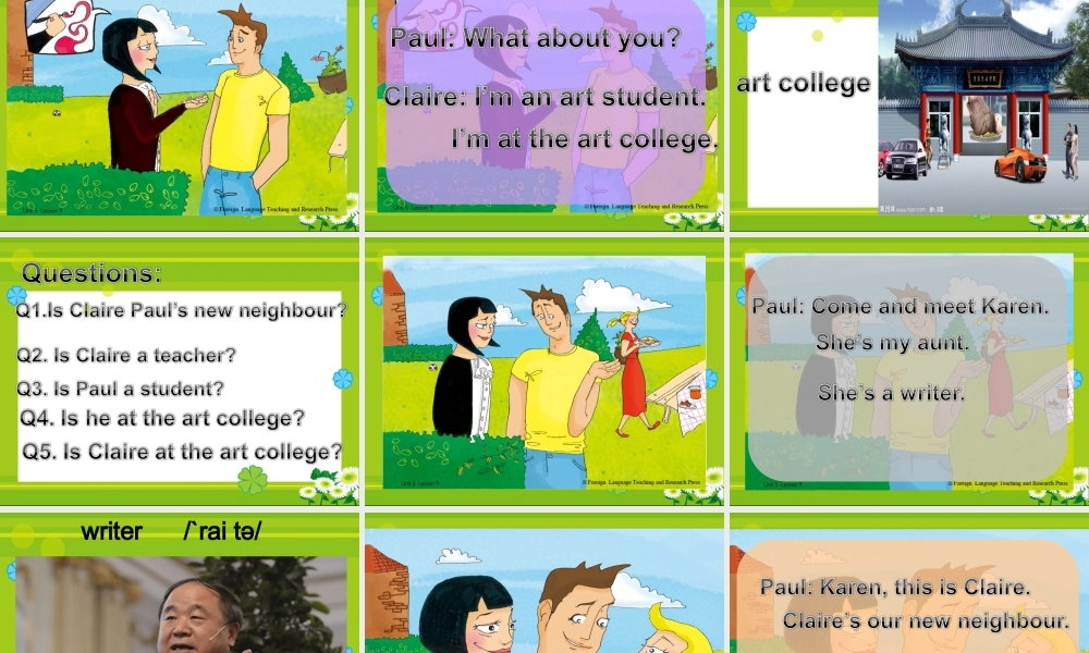 青少版_新概念1A_Unit_5_lesson9（共28页）.ppt