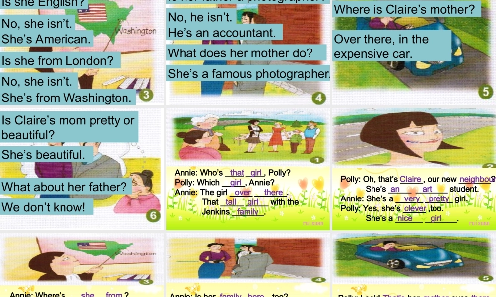 青少版_新概念1A_Unit_6（共40页）.ppt