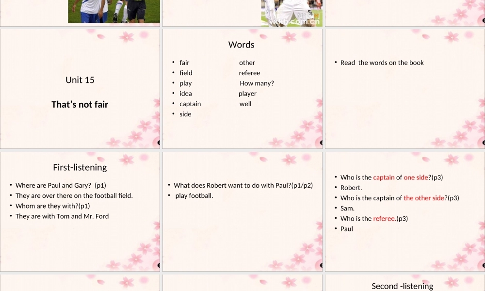青少版_新概念1A_Unit_15（共33页）.ppt